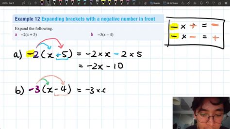 expanding brackets with negatives calculator